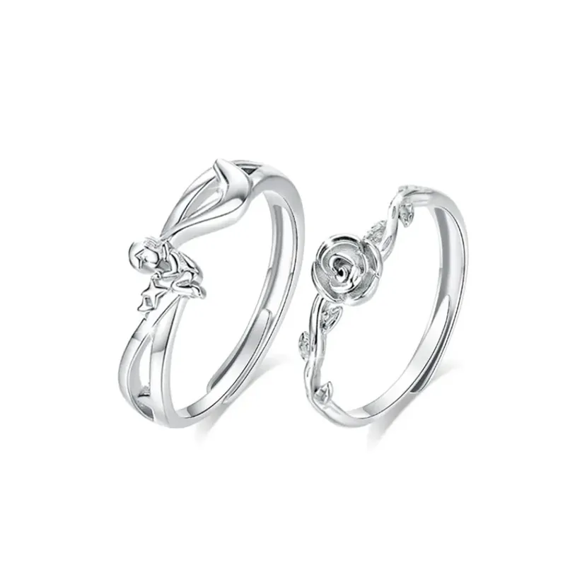 GLOIRE S925 Silver Rings Unisex