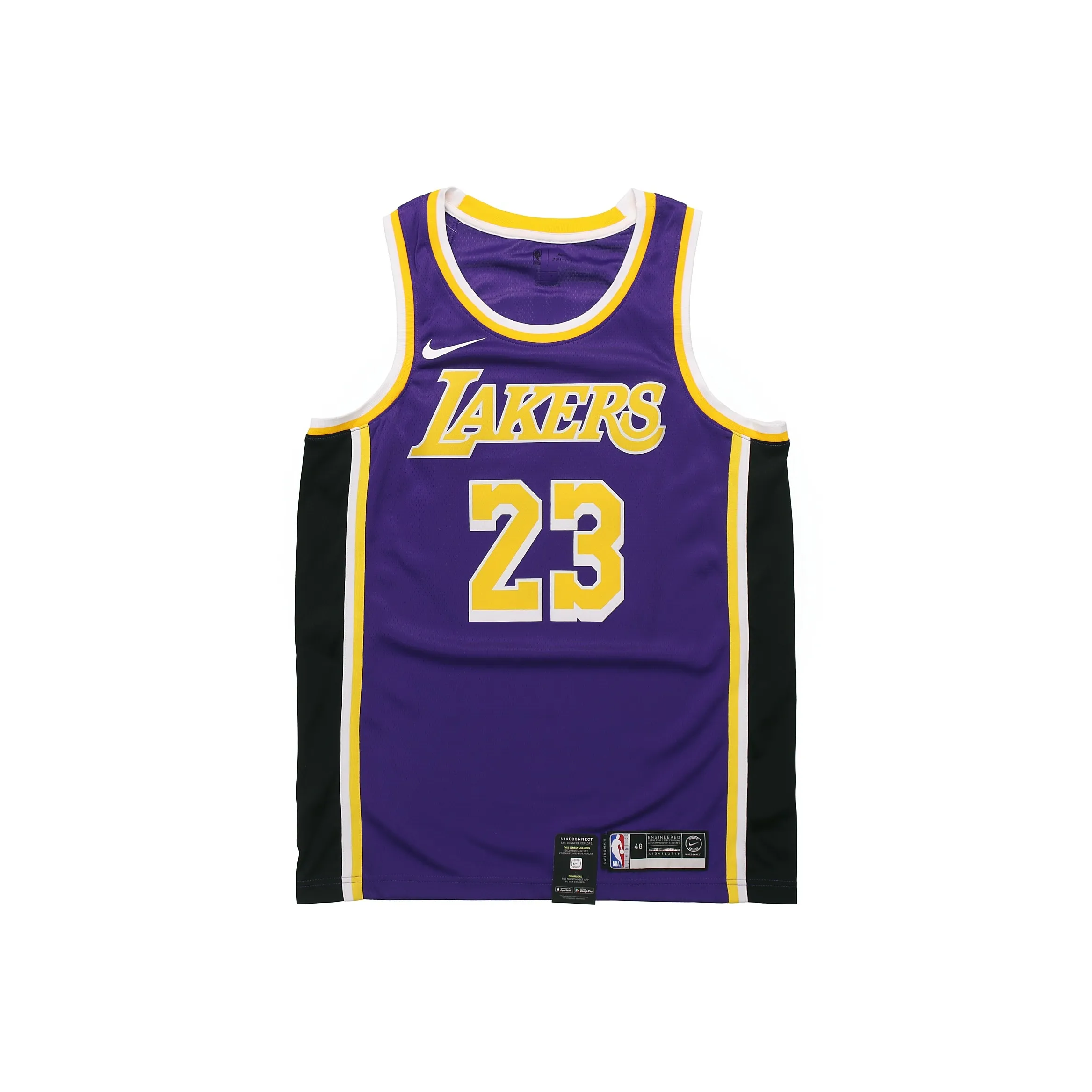 Nike Баскетбольная Джерси Мужская Фиолетовая