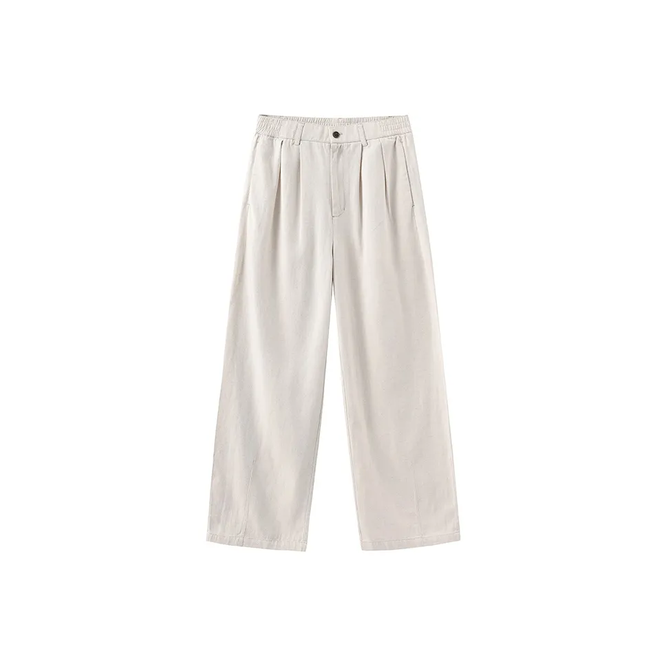 ZUO Айвори Мужские Повседневные Штаны