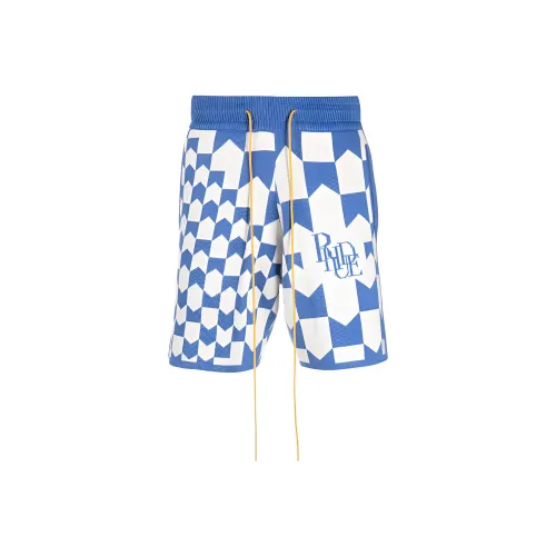 Rhude Blue Мужские Повседневные Шорты