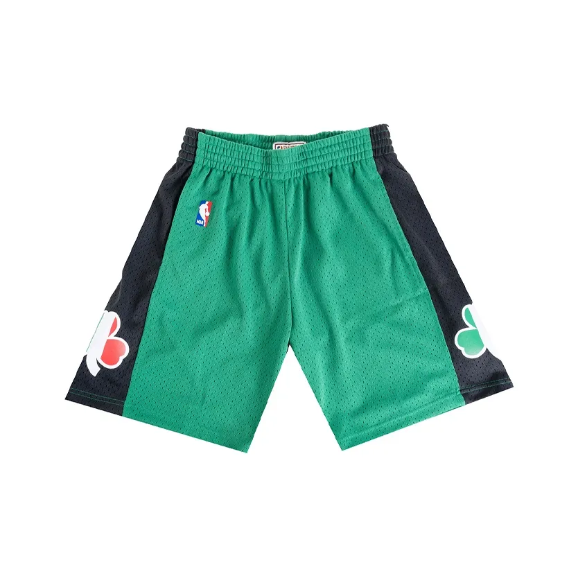 MITCHELL NESS Баскетбольные шорты Мужские Зеленые