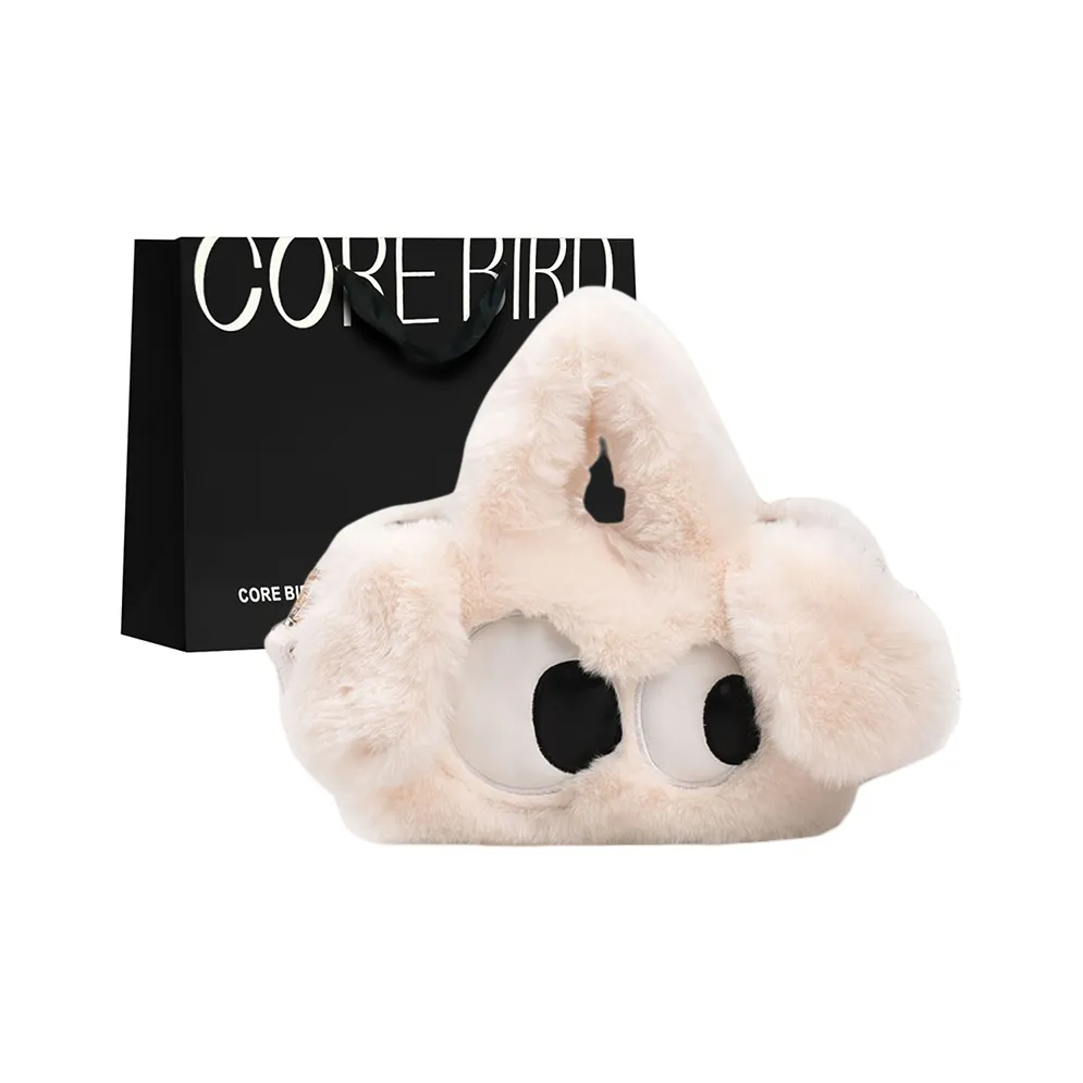 CORE BIRD ПУ (полиуретан) с плюшевым покрытием сумка женский белый коричневый розовый зеленый