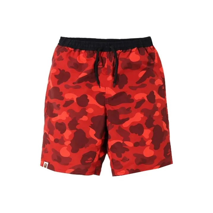 Bape Ultimate Color Camo Beach Shorts SS17