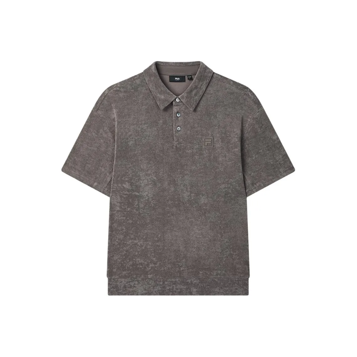 FILA MILANO Collection Sport Поло Мужское Кожа Коричневый