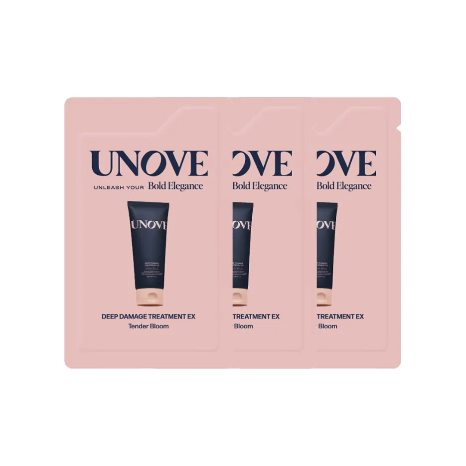 UNOVE Rony Deep Repairing Маска для волос 10мл*3 Корейский Импортный Сглаживающий уход за волосами