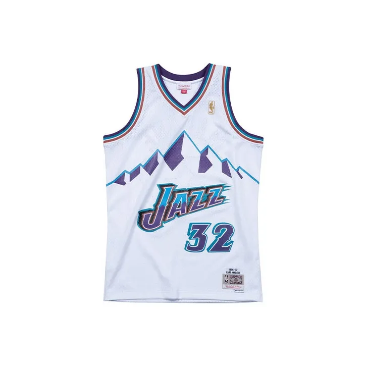 Mitchell Ness 'Utah Jazz Road 1996 97 Karl Malone' Swingman Jersey