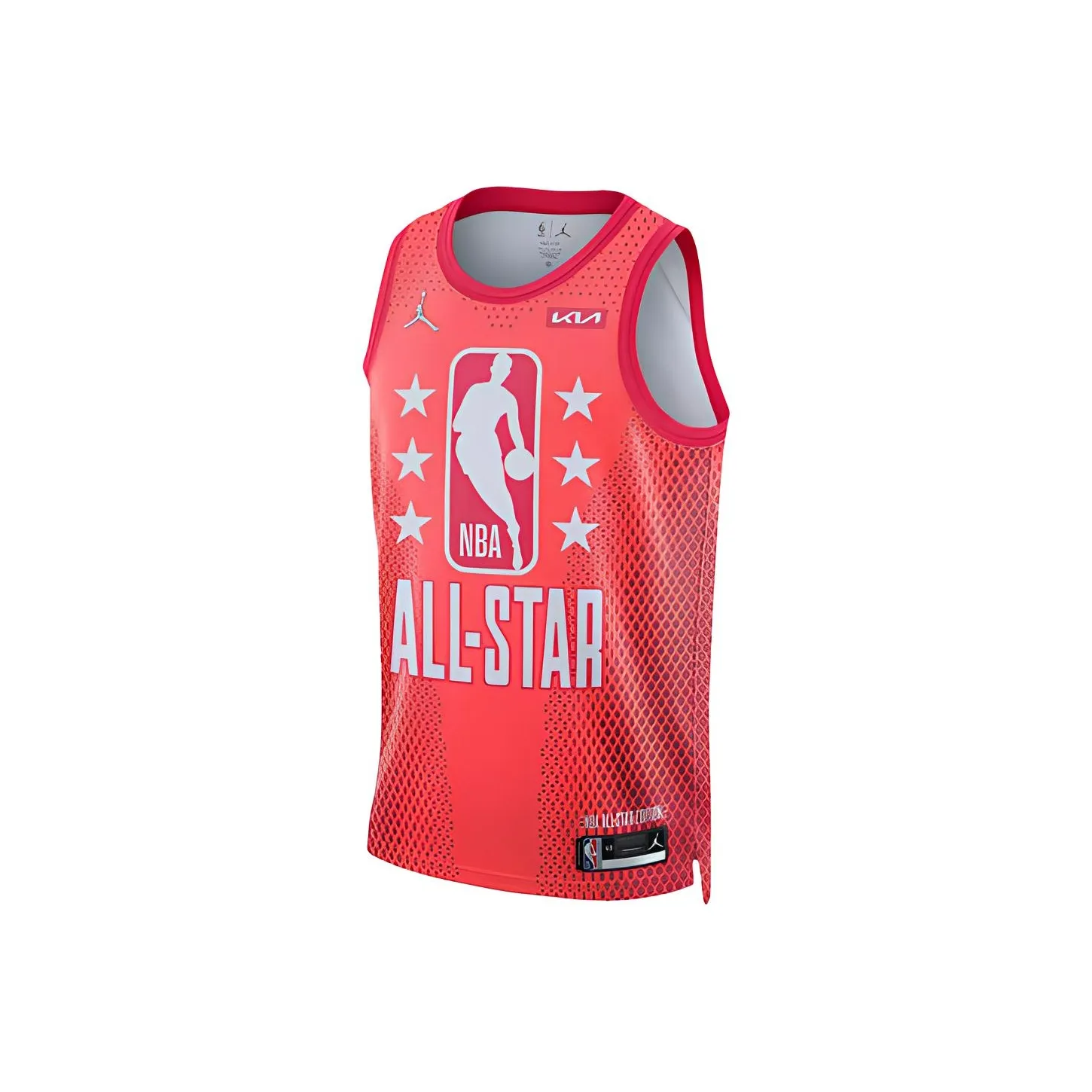 JORDAN Красный Мужская баскетбольная футболка