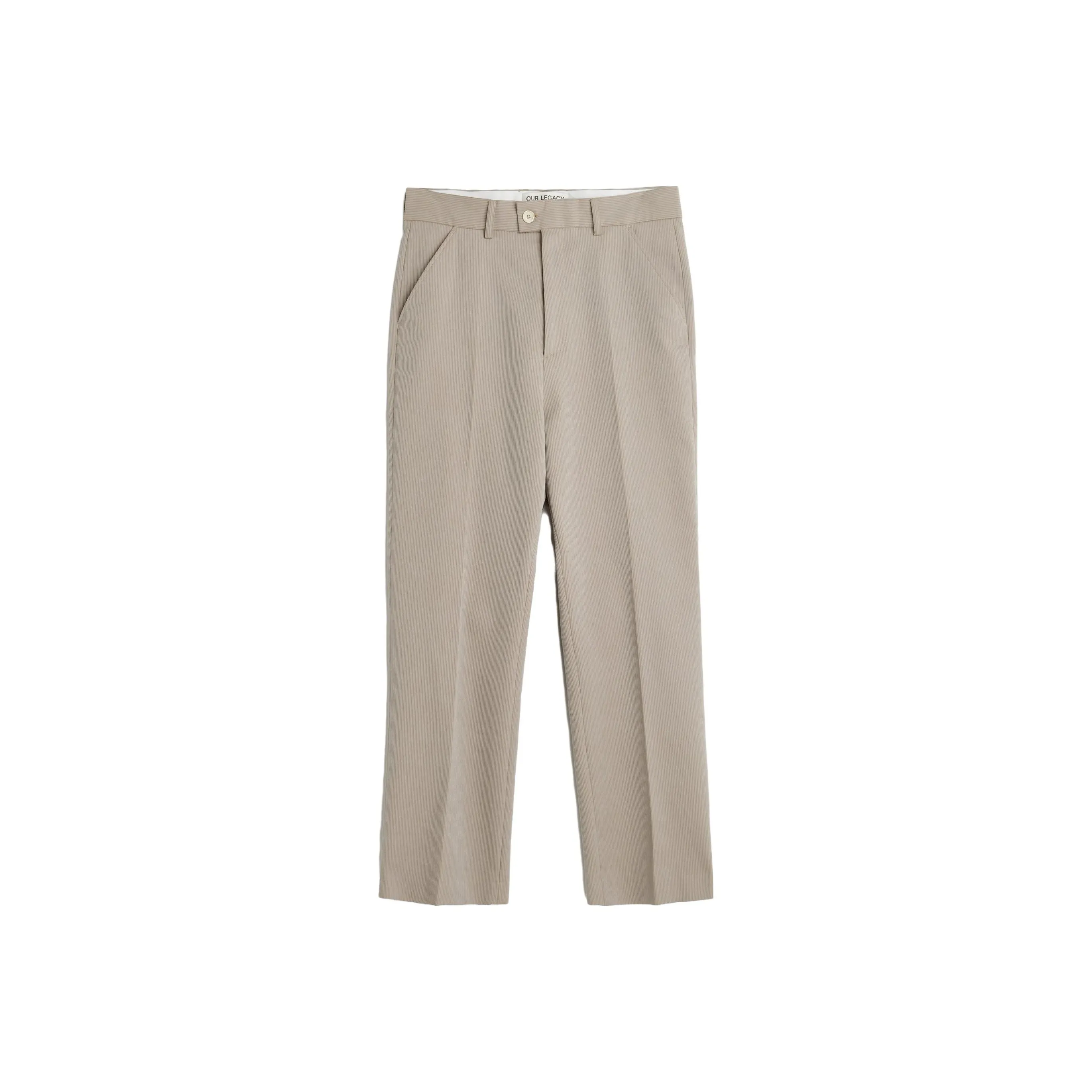 OUR LEGACY Бежевые Мужские Повседневные Штаны