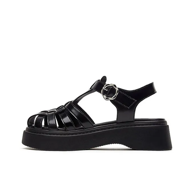 Сандалии Daphne в римском стиле с средним каблуком женские