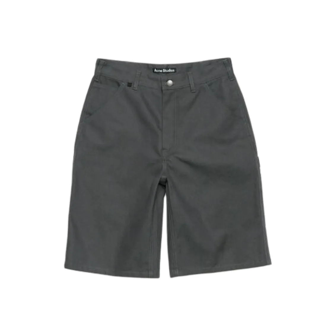 Acne Studios Face patch Canvas Shorts