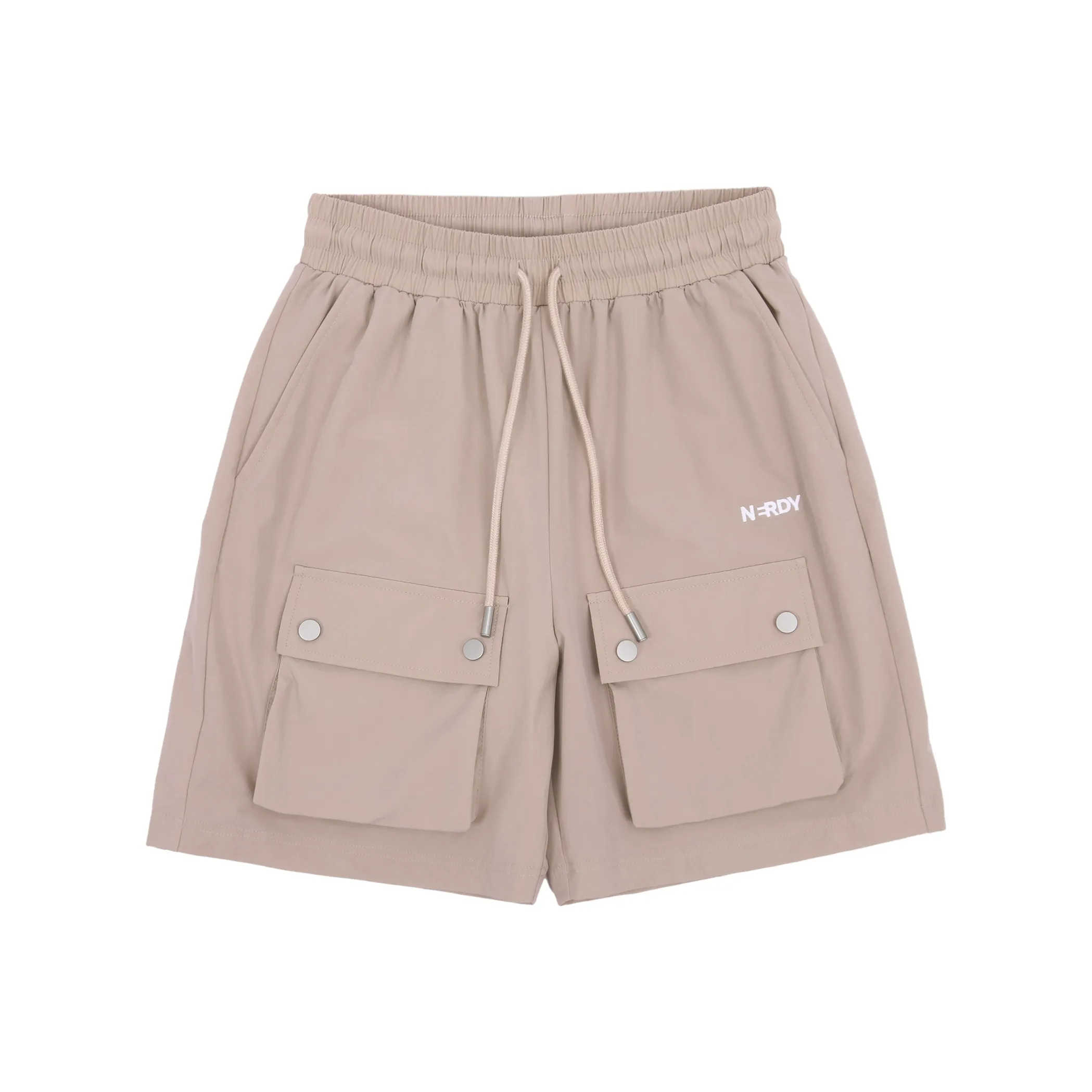 NERDY SS24 Cargo Shorts Unisex Light Pink
