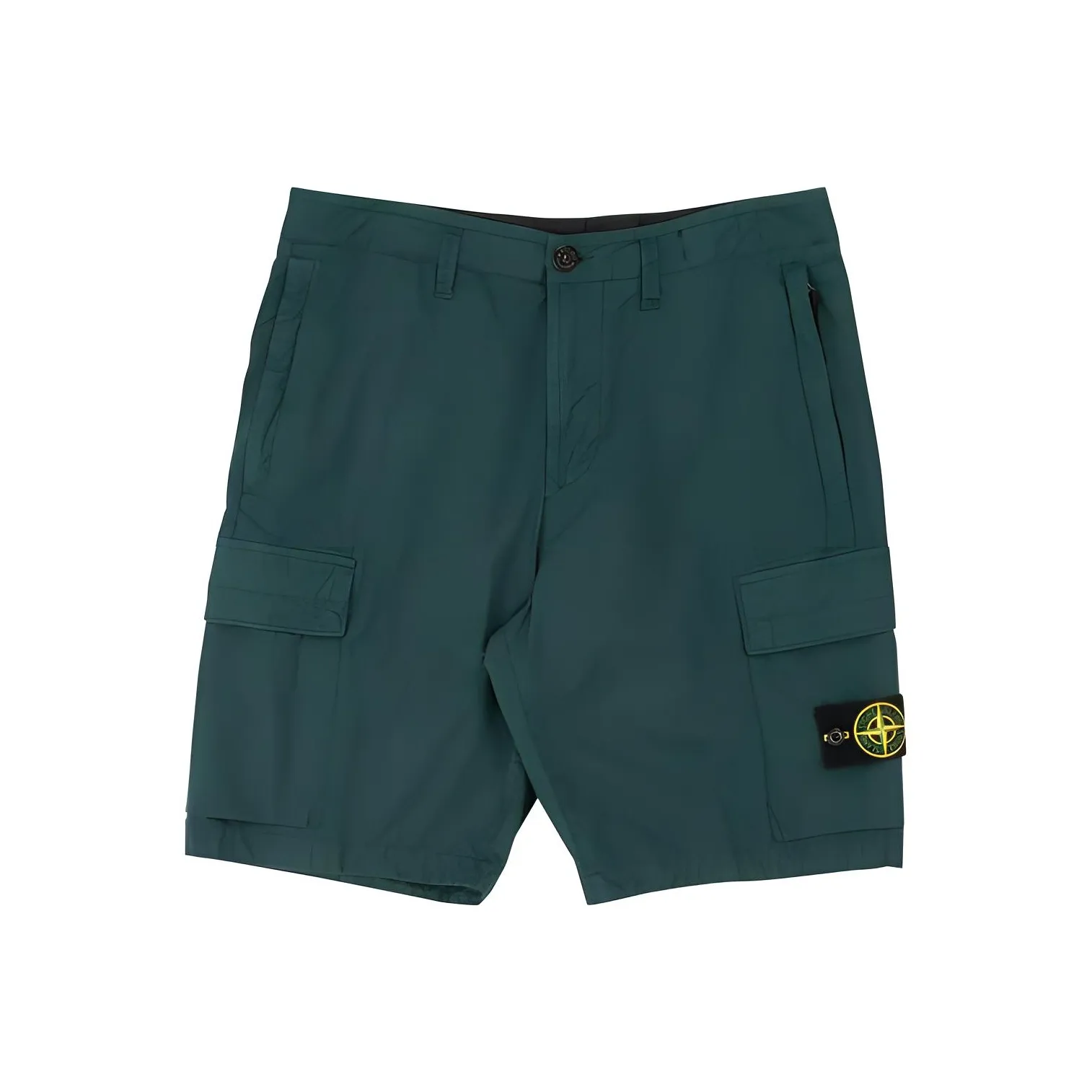 STONE ISLAND Casual Shorts Men Dark Green