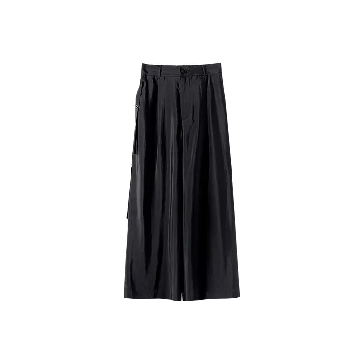 HUANXIANGZHE Повседневные брюки Унисекс Черный