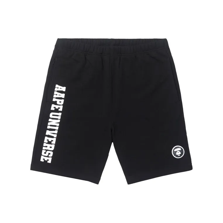 AAPE Черные BKX Мужские Повседневные Шорты