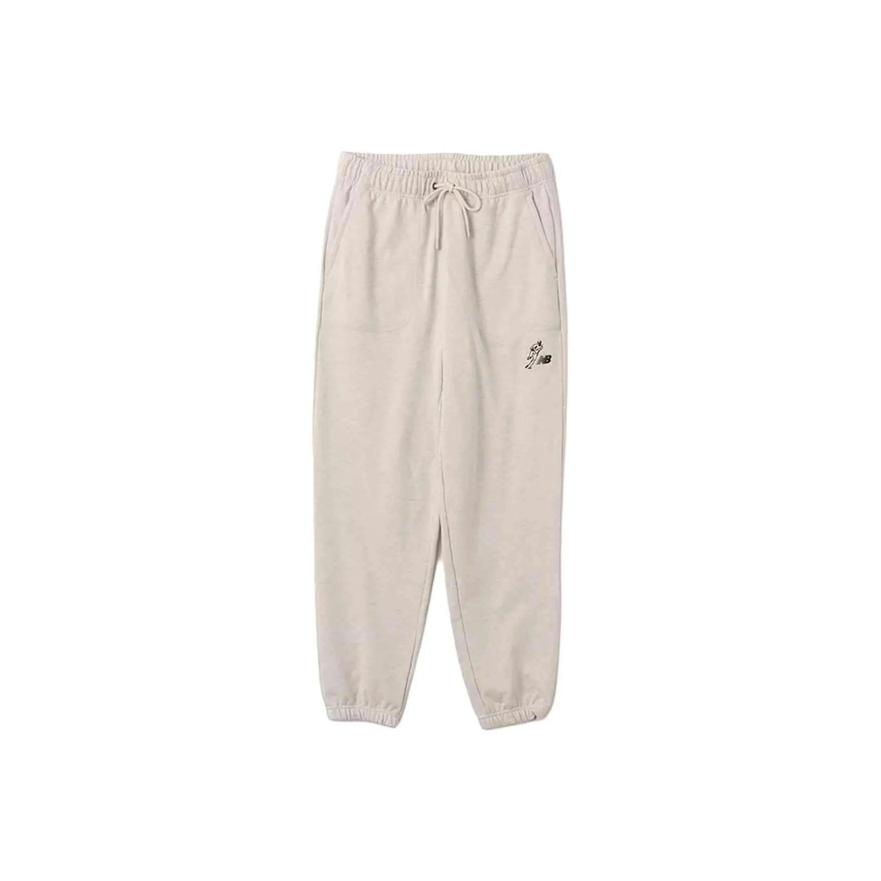 New Balance Shohei Otani SS25 Удобный Эластичный манжет Однотонный Баскетбол Спортивные брюки Унисекс Oats Вереск