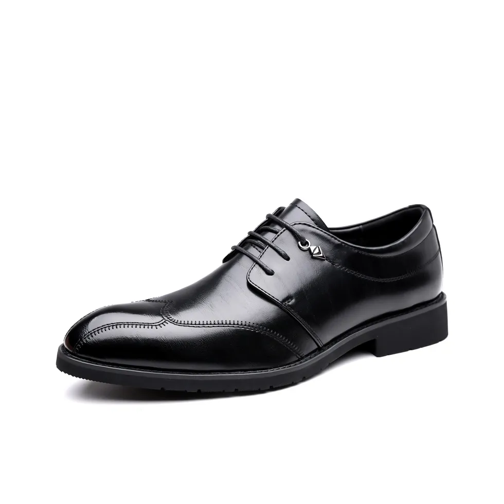 EGCHI Dress Shoes Unisex Low top Black