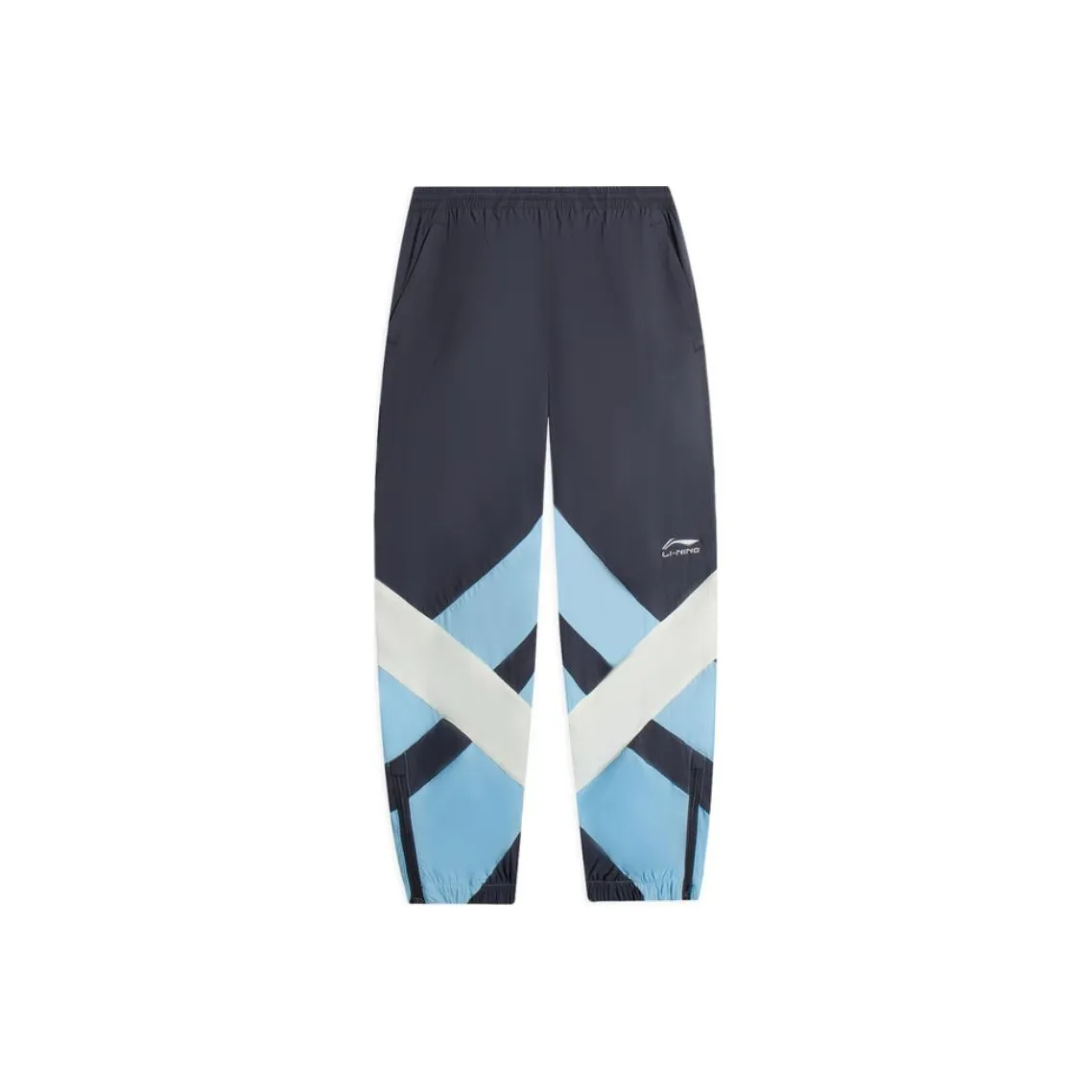 LINING Повседневные брюки Унисекс Поверхность Серый Сливочный Лунный белый синий