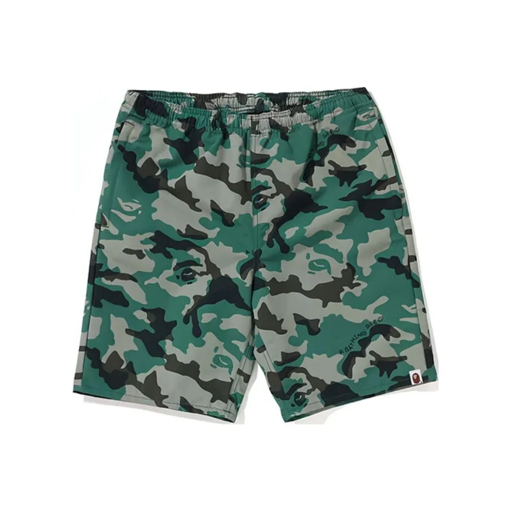 A BATHING APE Повседневные шорты Мужские Камуфляж