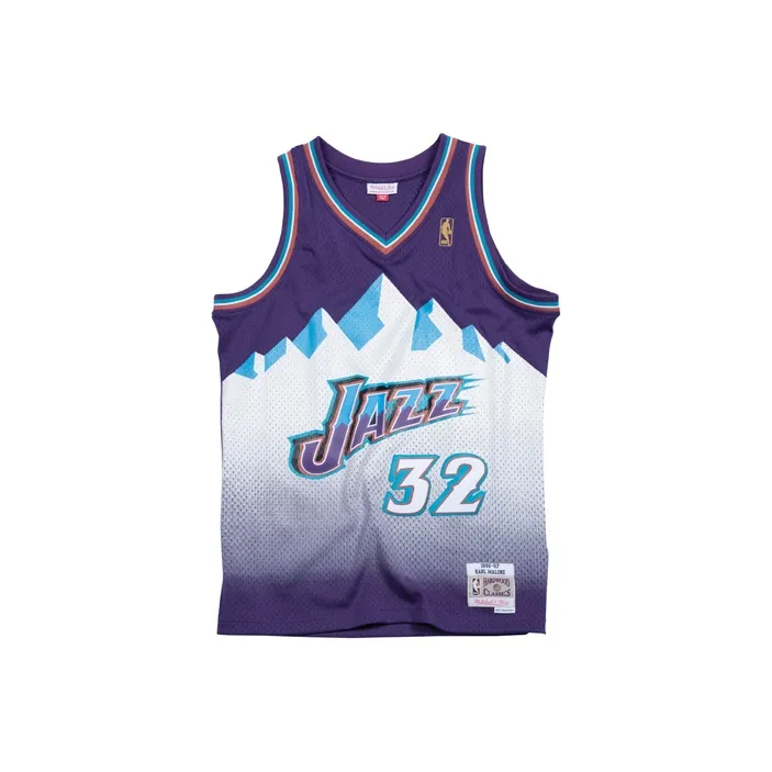 Mitchell & Ness Utah Jazz Road 1996 97 Karl Malone Swingman Jersey