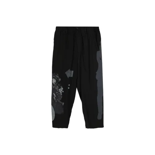 Yohji Yamamoto Pour Homme Черные Мужские Повседневные Брюки