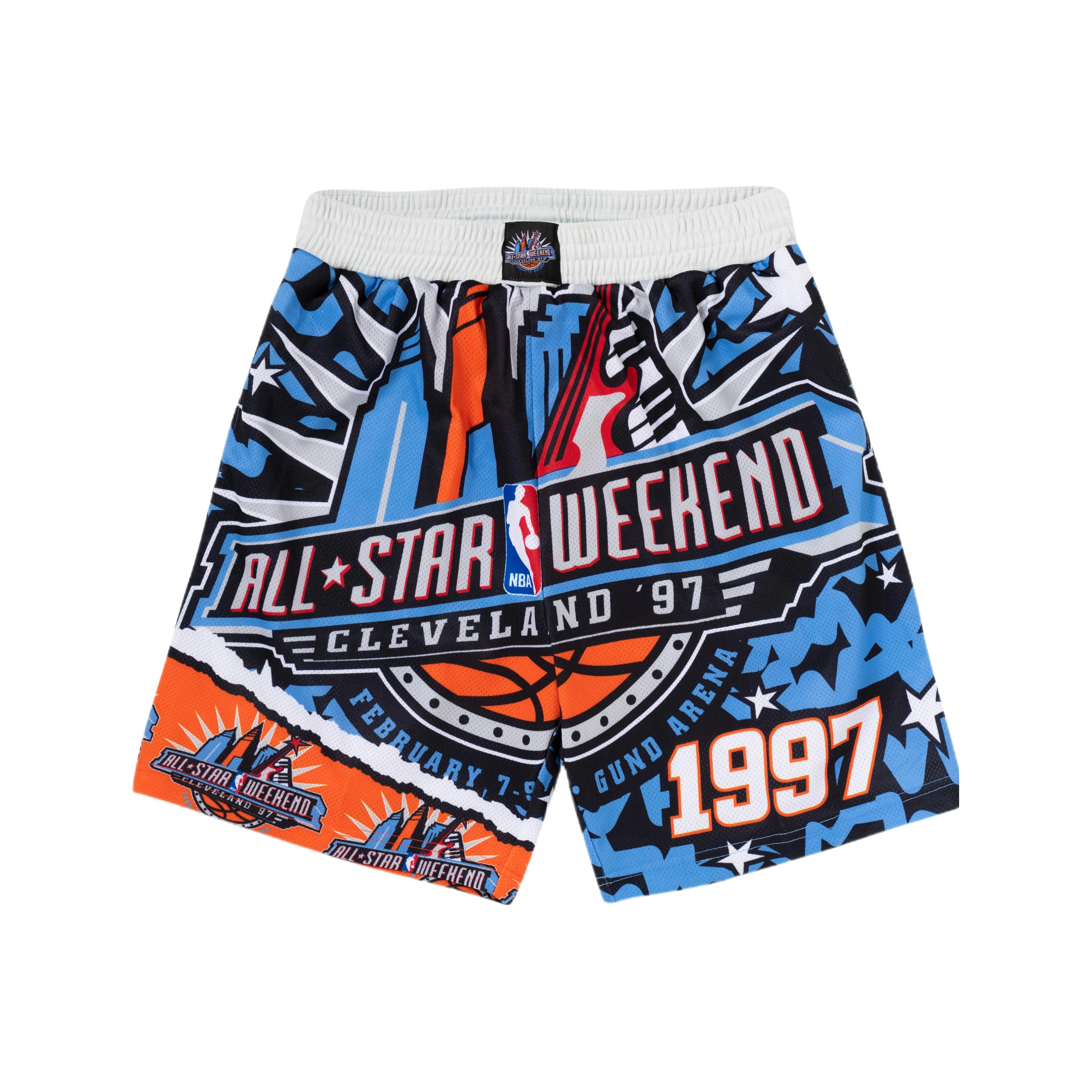 Mitchell & Ness Jumbotron 2.0 Sublimated Shorts All Star 1997-98