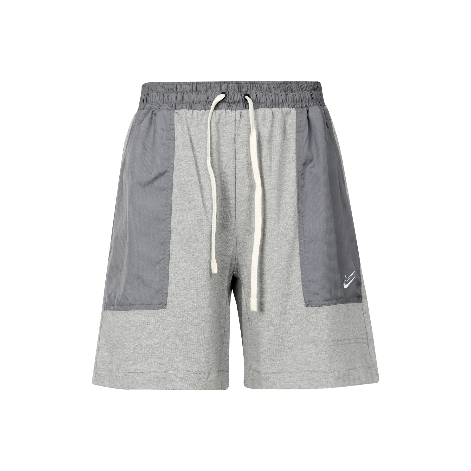 Nike Light Gray Men's Casual Shorts Nike Светло-серые Мужские Повседневные Шорты