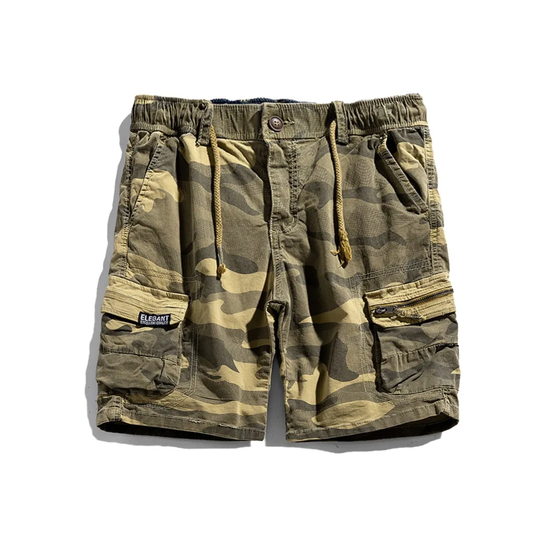 all-over graphic-print shorts Mehrfarbig