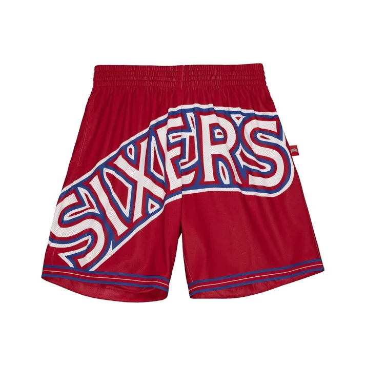 Mitchell Ness Basketball Shorts Men's Red
