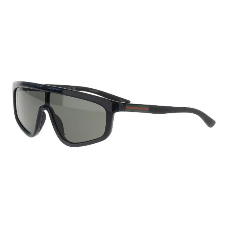 GUCCI Irregular Shape Sunglasses Unisex Black