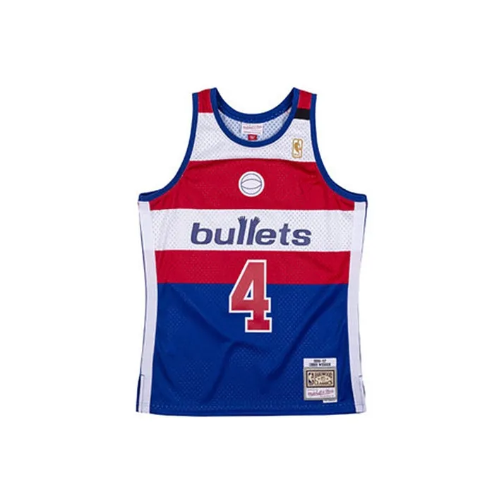 Mitchell & Ness 1996/97 Ben Wallace Washington Bullets Authentic Jersey