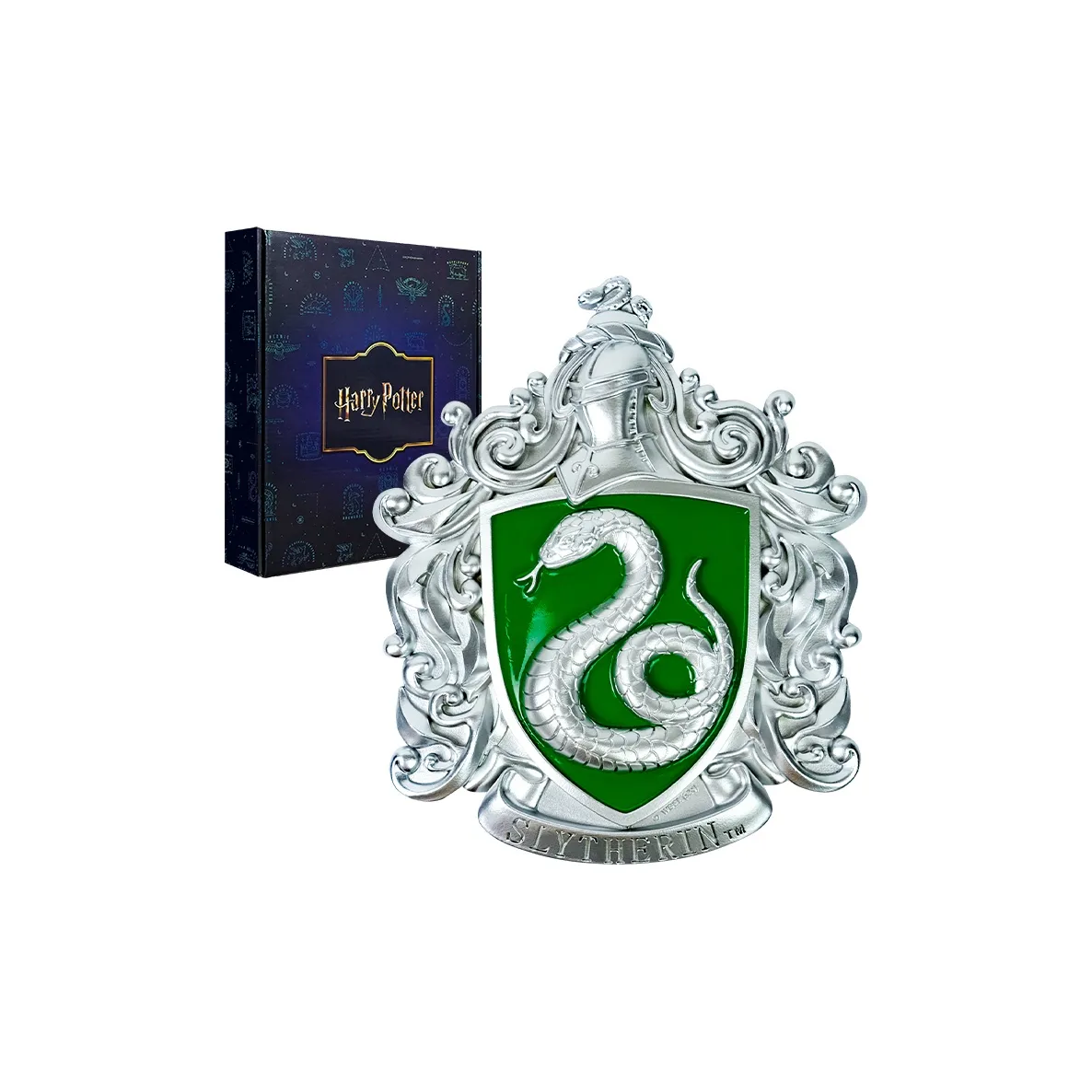 OTRAINBOW Гарри Поттер 3D-эффект Стена Монтированный Украшение Slytherin Мерч по IP