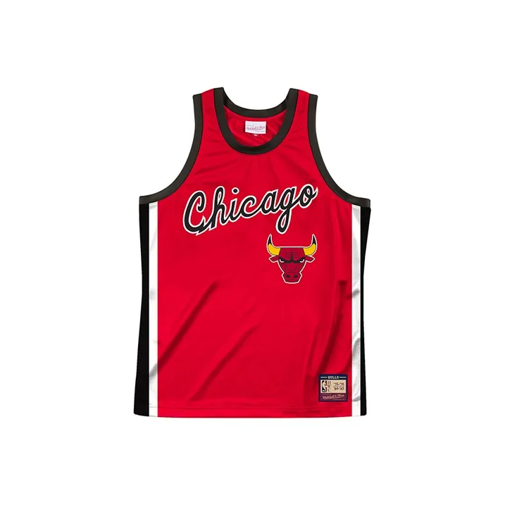 MITCHELL NESS Баскетбольная Джерси Мужская Красная