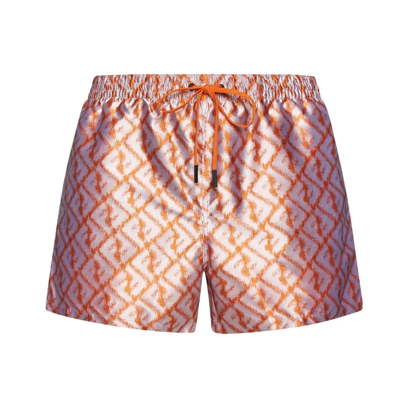 FENDI SS23 Повседневные шорты Мужские Оранжевые