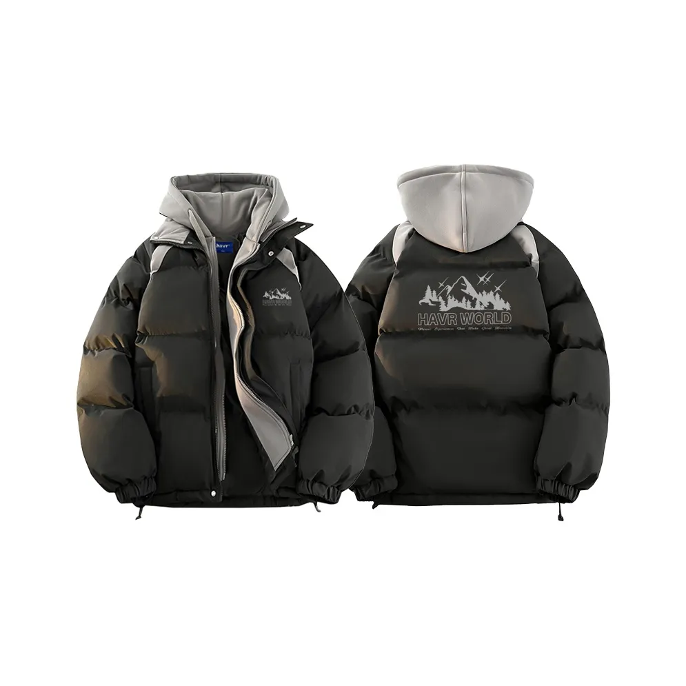 HAVR Унисекс Объемные куртки (пуховики)