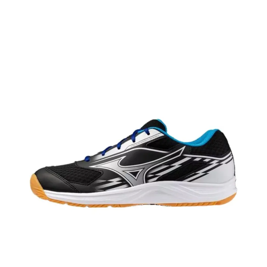 Mizuno CROSSMATCH SMASH Anti Slip Wear Resistant Low Top Training Shoes Unisex Black