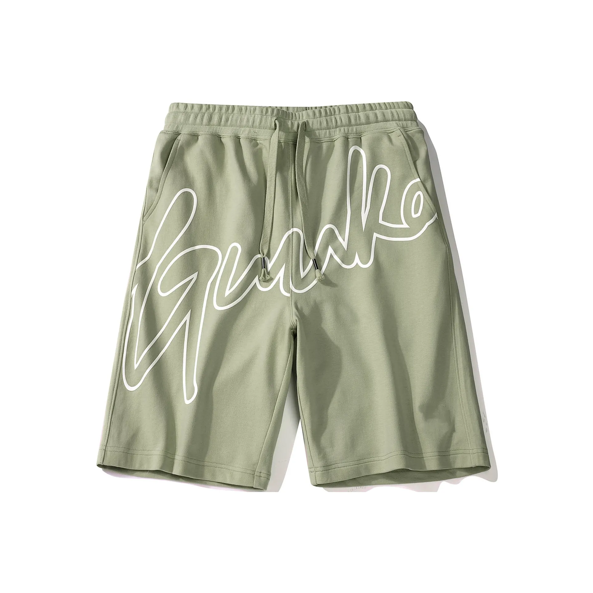 Guuka Casual Shorts Men Light Army Green