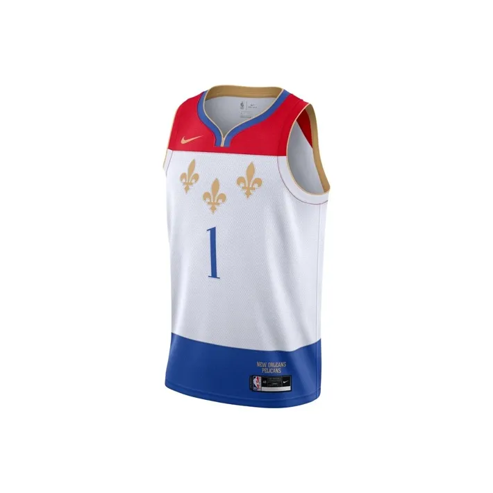 Nike NBA Белый Мужская баскетбольная футболка