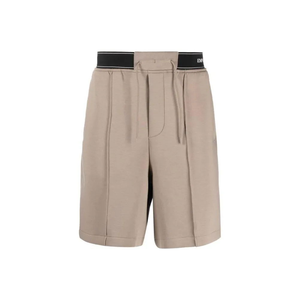 EMPORIO ARMANI Повседневные шорты Мужские Светло-коричневые