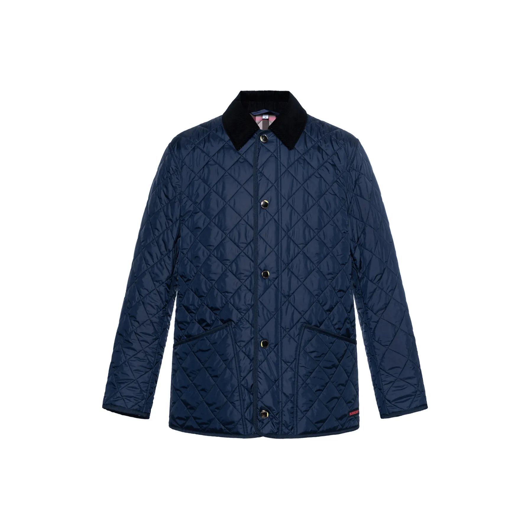 Burberry FW24 Puffer Jacket Men's Dark Blue
