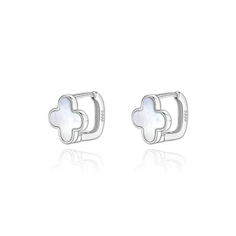 KiNGZiT Mother Of Pearl Earrings Women's