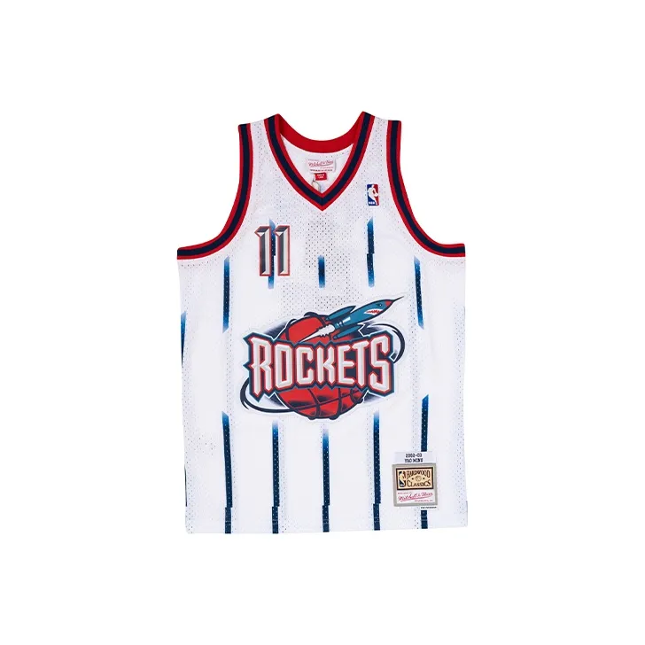 Mitchell Ness Белая мужская баскетбольная футболка
