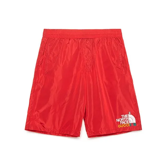 Gucci Red Men's Casual Shorts Gucci Красные Мужские Повседневные Шорты