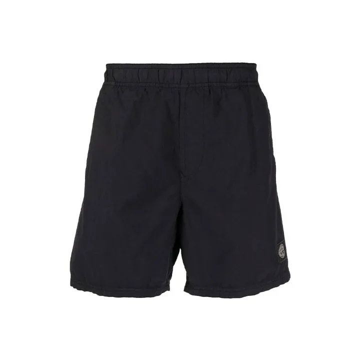 STONE ISLAND Compass Patch Elasticated Waistband Swim Shorts