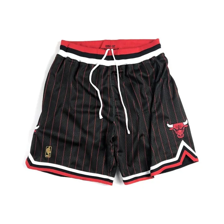 MITCHELL NESS Баскетбольные шорты Мужские Черные