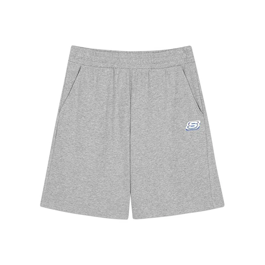 Skechers Colorful Casual Shorts Men's Medium Heather Gray