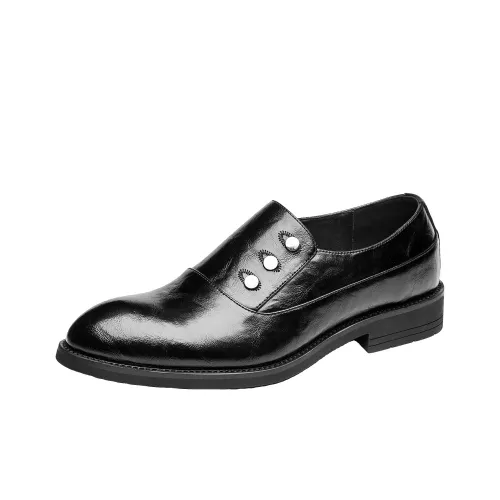 GIHO Мужские повседневные туфли Low Top Черные Мужские