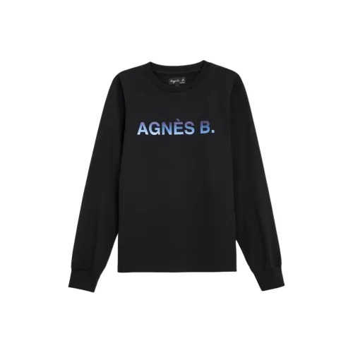 Agnes B. Черные Женские Рубашки T