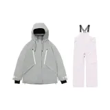 Berkeley 그레이+글레이셔 핑크 오버롤[남녀공용]