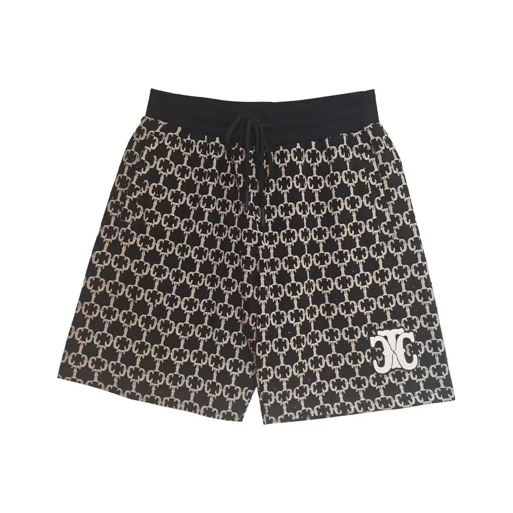 TCH Черные Унисекс Повседневные шорты