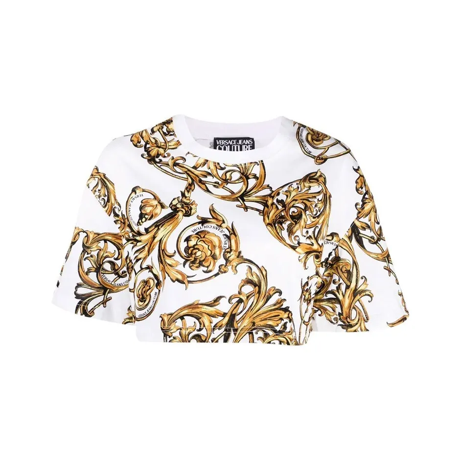 VERSACE JEANS COUTURE SS22 T Shirt Women's White